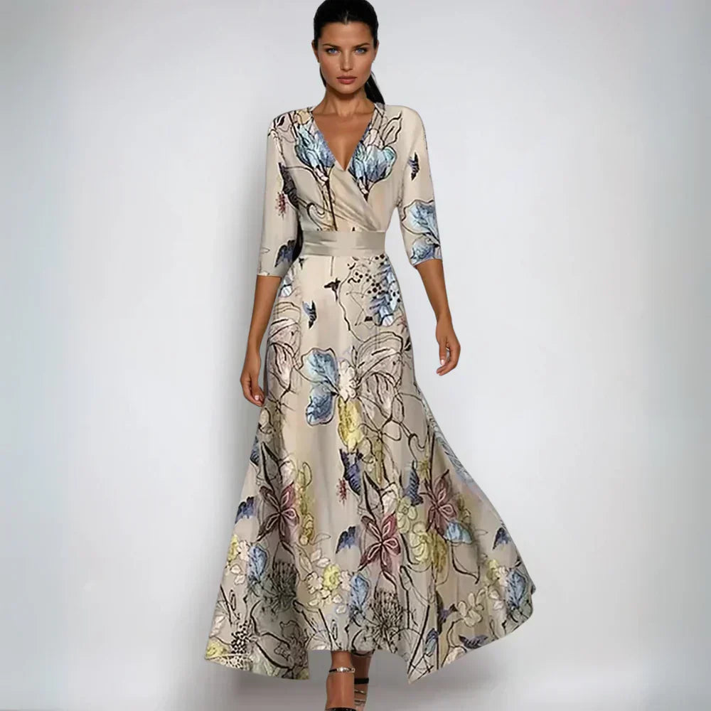 BRIONY | FLORAL ELEGANCE DRESS