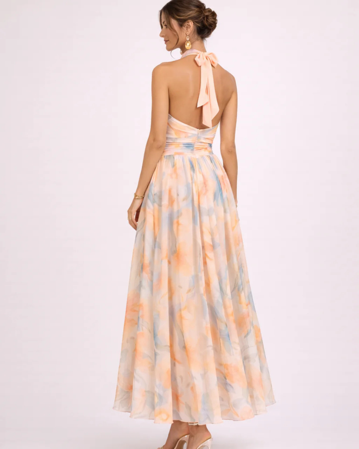 Savenora | Halterneck Maxi Dress