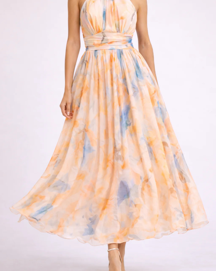 Savenora | Halterneck Maxi Dress