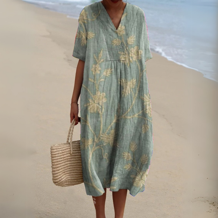 ROSALIE | ELEGANT FLORAL DRESS