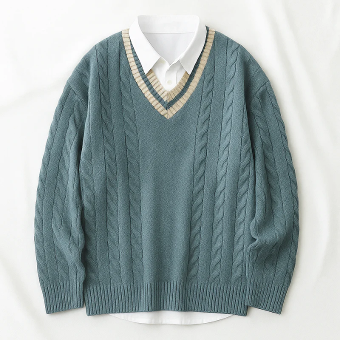 The Hampton V-Neck Sweater
