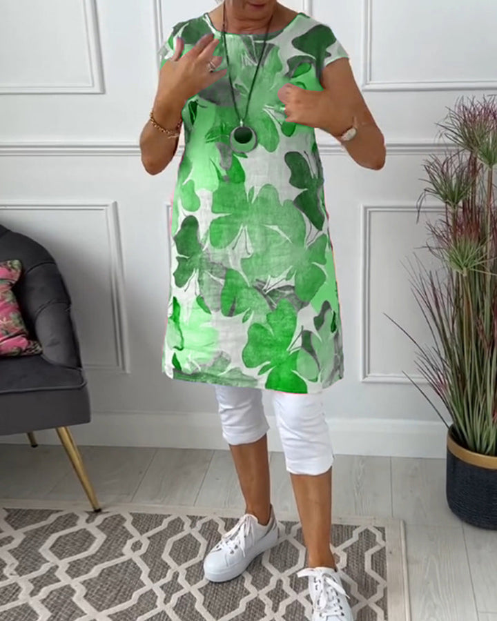 INGRID | CASUAL FLORAL DRESS