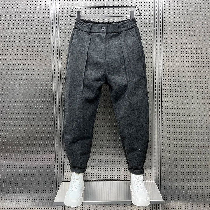 Corvellan | Elegant Mélange Trousers