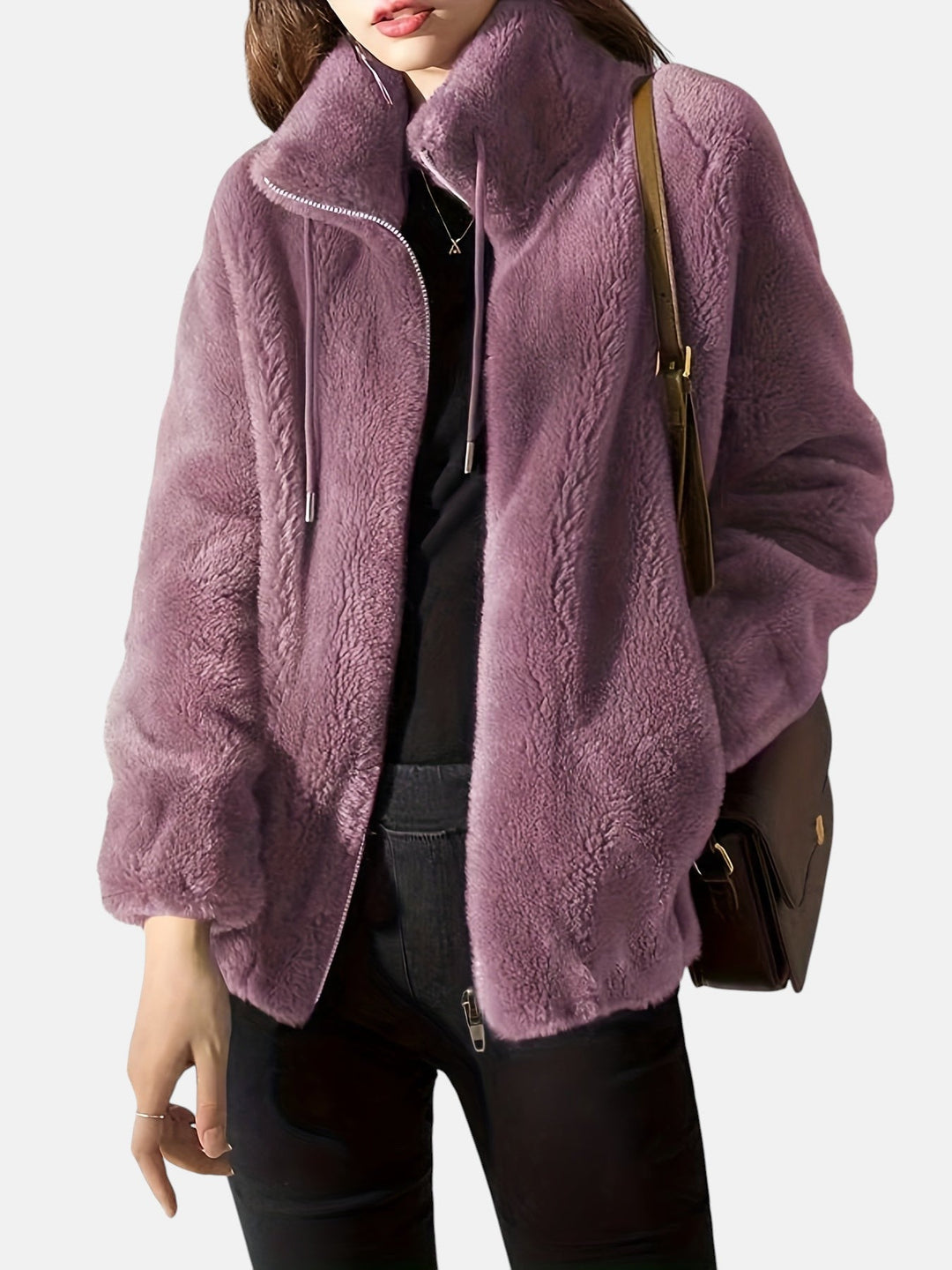 Alya | Cozy Zip Jacket