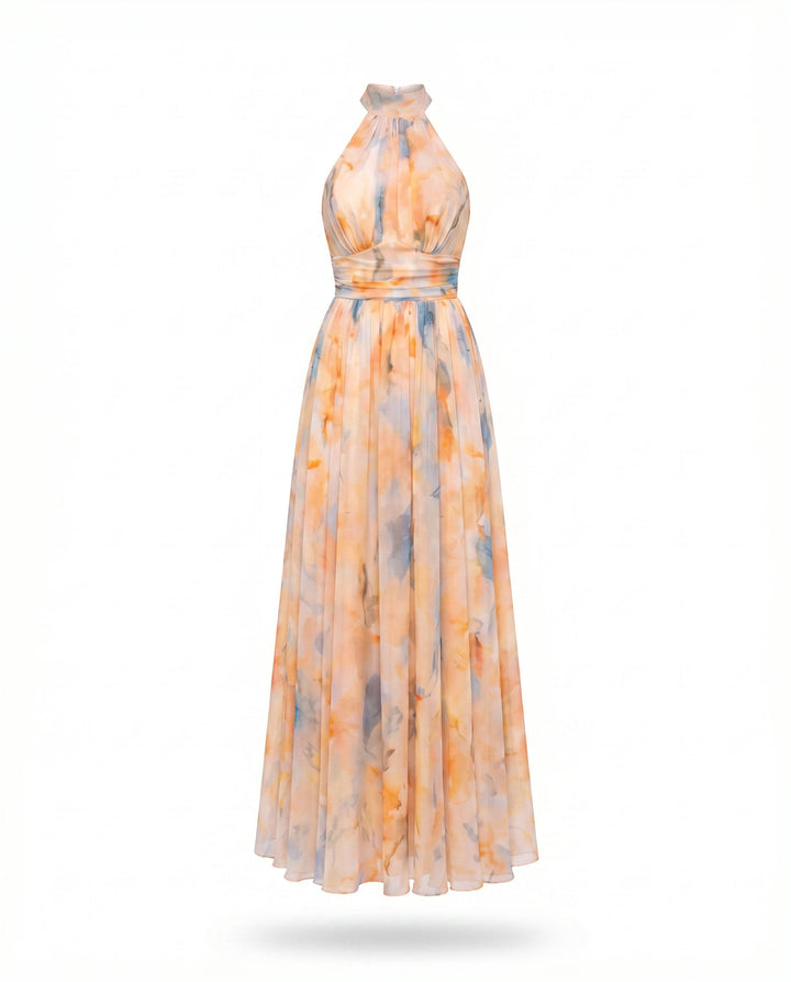 Savenora | Halterneck Maxi Dress