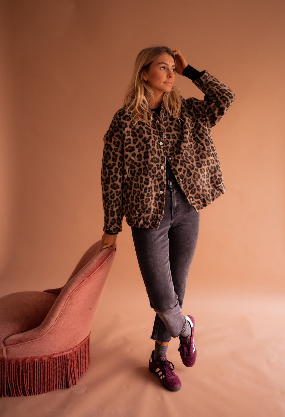 Charlene | Leopard Jacket
