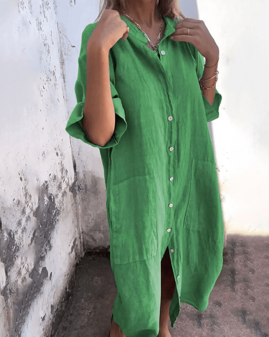 NATALIE | IBIZA STYLE SHIRT DRESS
