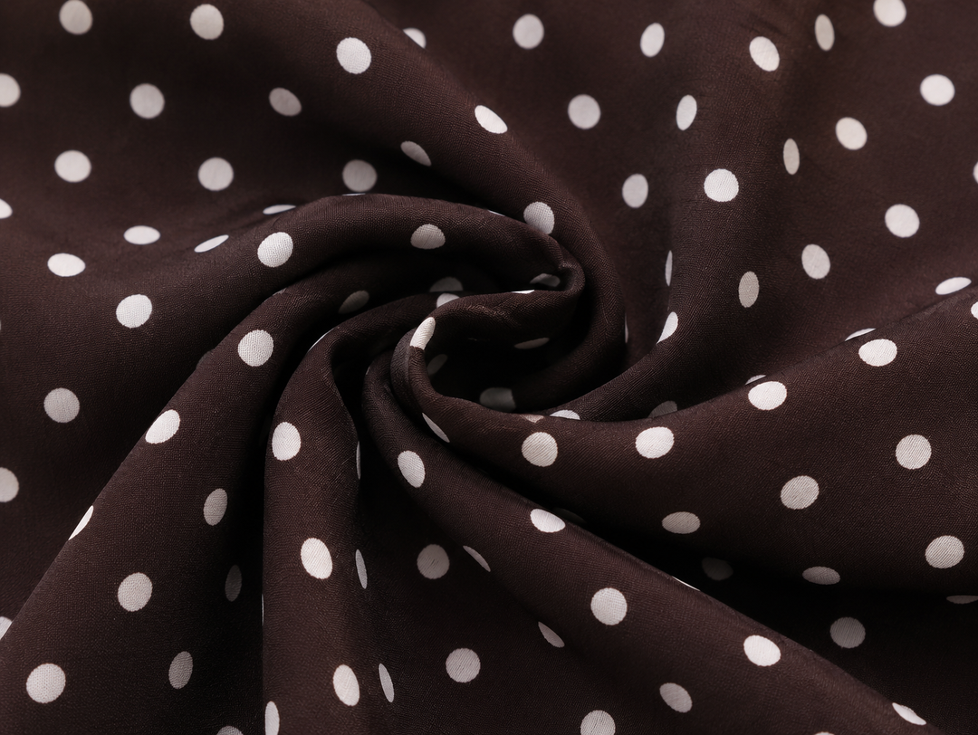 Freya™ Brown Polka Dot Blouse